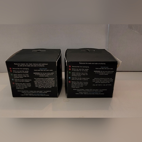 2 Bobble Jug Filters New In Box Filters Up To 300 Water Bottles Per Filter - Picture 2 of 4